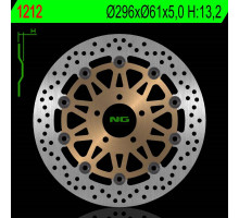 Ng гальмівний диск передній kawasaki zx9r '98-'99 (296x61x5mm) (5x10.5mm)