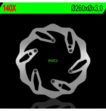 Ng передній гальмівний диск ktm /husqvarna / husaberg/ (260 x-x3.5 / 3 / 3) хвиля