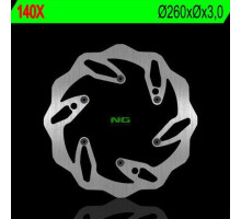 Ng передній гальмівний диск ktm /husqvarna / husaberg/ (260 x-x3.5 / 3 / 3) хвиля