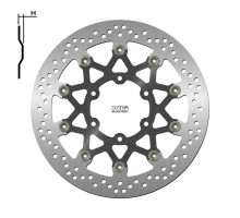 Ng передній гальмівний диск ktm 390 adventure abs '20, duke / abs '17-20, rc / abs 17-20, 125 duke / abs '17-20 (320x90x5.0mm) (6x10.5mm) floating (aluminum center)