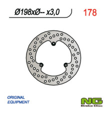 Ng передній гальмівний диск ktm 60/65/85 sx (198x-x3)