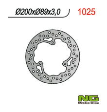 Ng передній гальмівний диск ktm 65 sx '98-'14 (200x89x3) (3x6,5mm)