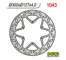 Ng передній гальмівний диск ktm 950/990 adventure '02-'11, lc4 620/640/660/690 (300x127x4 / 5)