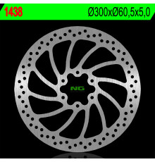 Передній гальмівний диск ktm duke 125/200/390 '14-'16, rc 125/200/390 '14-'16, bmw g310 '16-'17 (300x60,5x4) (6x8,5mm)