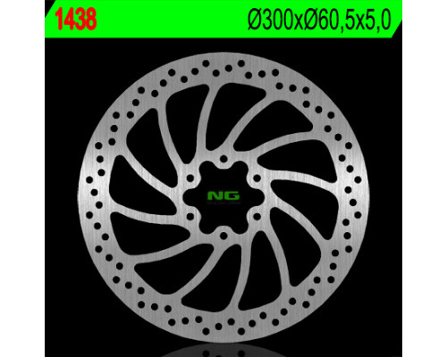Передній гальмівний диск ktm duke 125/200/390 '14-'16, rc 125/200/390 '14-'16, bmw g310 '16-'17 (300x60,5x4) (6x8,5mm)