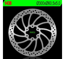 Передній гальмівний диск ktm duke 125/200/390 '14-'16, rc 125/200/390 '14-'16, bmw g310 '16-'17 (300x60,5x4) (6x8,5mm)