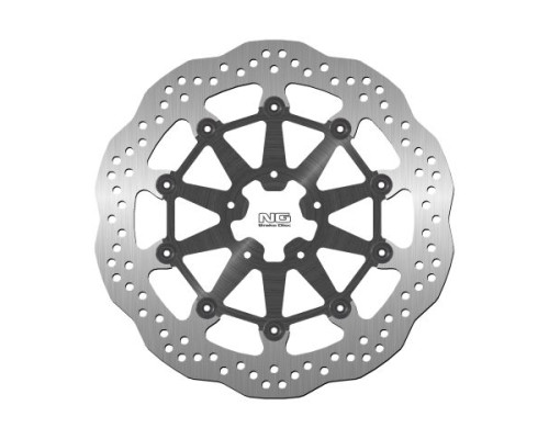 Ng передній гальмівний диск ktm duke 690 r/abs '14-'16 (320x52x5mm) (5x8.5mm) хвиля плаваюча