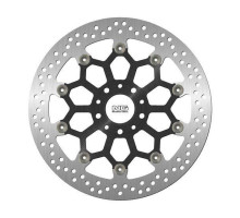 Ng передній гальмівний диск ktm duke 890 r abs '20-'22 (320x52x5mm) (5 отворів) плаваючий (алюмін. центр)