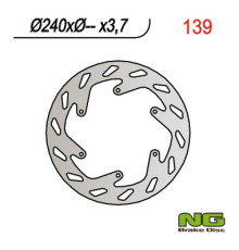 Ng передній гальмівний диск ktm gs/egs/lc4 (240x-x3.7)