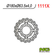 Ng передній гальмівний диск ktm quad 450/505/525 (180x63.5x4) хвиля