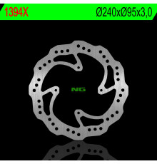 Ng передній гальмівний диск ktm sx 85 '12-'16 (колеса 19'/16'), husqvarna tc 85 '14-'16 (240x95x3) (4x6,5mm) хвиля