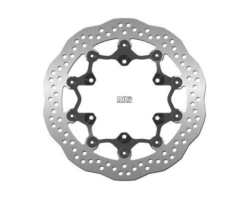 Ng передній гальмівний диск ktm sx/exc '88-'22, lc4 '91-'07, lc8 950/990 '02'-13 (300x127x5mm) (6x6.5mm) хвиля плаваюча