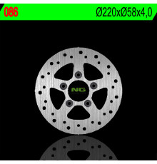 Ng гальмівний диск передній kymco 50/125/150/250 (220x58x4) (5x10.5mm)