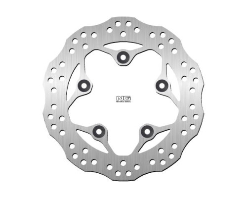 Ng гальмівний диск передній kymco agiliЗАДНІlike 125/150/200 '09-19 (220x89.5x4mm) (5x10.5mm) хвиля