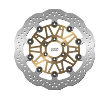 Диск передній гальмівний moto guzzi norge 1200 '06-16 (320x64x5.0mm) (6x8.5mm) хвиля плаваючий
