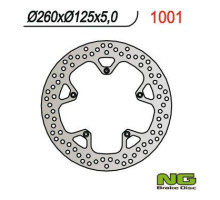 Ng гальмівний диск передній piaggio 125/250/400/500 (260x125x5)
