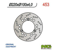 Диск гальмівний передній suzuki burgman 125/250 02-05 (220x100x4) 3 отв.діам.10.5