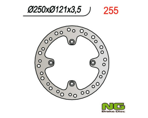 Диск гальмівний передній suzuki dr 350 (91-99) (250x121x3.5)