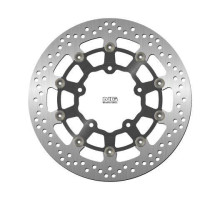 Ng передній гальмівний диск suzuki gsr 600 / gsxr 600 '06-'07, 750 '06, 1000 '05-'08, vzr 1800 '06-'13, vlz 1800 '17 (310x100x5.0mm) (5x10.5mm) плаваючий (алюмін. центр)