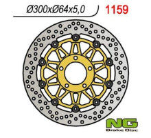 Ng передній гальмівний диск suzuki gsx 750 '97-'03, vz 800 marauder '96-'08 (300x64x5) плаваючий