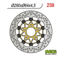 Ng передній гальмівний диск suzuki gsx600/750f, gsf600 '95-'04, sv650 '99-'02 (290x64x4.5) плаваючий