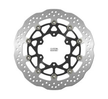 Ng передній гальмівний диск suzuki gsxr abs 1000 '17-19 (320x102x5.0mm) (6x8.5mm) хвиля плаваюча (алюмін. центр)