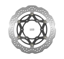Ng передній гальмівний диск suzuki gsx-s 1000 '15-'22 (310x110x5mm) (6x8.5mm) хвиля плаваючий (алюмін. центр) (gsx1000s, gsxs 1000)