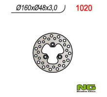 Ng гальмівний диск передній suzuki ltr 450 (06-12) (160x48x3) (3x10,5mm)
