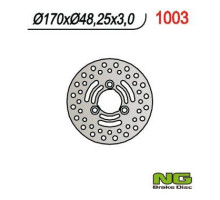 Диск гальмівний передній suzuki ltz 250/400, lta 400/500, ltf 400/500 (170x48x3)(3x10,50mm)