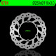 Ng передній гальмівний диск suzuki rm/rmz 250/drz, yamaha yz/yzf/wr 02-19 (250x118x3) (6x6,5mm) хвиля - замінює ng854
