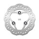 Ng передній гальмівний диск tng low boy 150 '99-06 (185x58x3.5mm) (3x10.5mm) хвиля