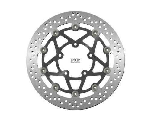 Ng передній гальмівний диск triumph bonneville 850/t100 '09-21, street triple '13-18 (310x82.5x5mm) (5x10.5mm) плаваючий (алюмін. центр)