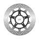 Ng передній гальмівний диск triumph daytona / ti / speed triple 955 '02-06, daytona ie 955 '01-06, sprint st t / abs 1050 '05-14 плаваючий (320x78x4.5) (5x10.5mm) плаваючий (алюмінієвий центр) - замінює ng1452