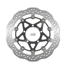 Ng передній гальмівний диск triumph daytona 675 '06-'13, street 675 '07-'13 (310x84.5x5) (5x10.5mm) (алюмін. центр) хвиля - замінює ng1257x