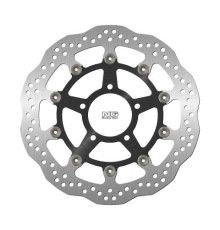 Передній гальмівний диск triumph daytona 955 '02-06, sprint 1050 '05-14 (320x78x4.5mm) (5x10.5mm) хвиля плаваюча (алюміній центр)