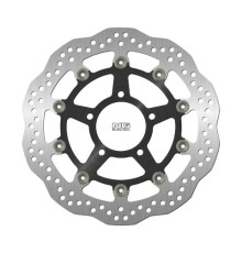 Ng передній гальмівний диск triumph daytona/speed four/tt '00-06 (310x78x5mm) (5x10.5mm) хвиля плаваюча (алюмінієвий центр)