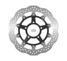 Ng передній гальмівний диск triumph daytona/speed four/tt '00-06 (310x78x5mm) (5x10.5mm) хвиля плаваюча (алюмінієвий центр)