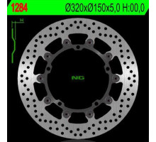 Ng передній гальмівний диск triumph speed triple 1050 '08-'17, sprint 1050 '10-'14 (320x150x5) (5x10,5mm) плаваючий