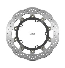 Ng передній гальмівний диск triumph speed triple 1050 '11-17, street triple 1050 '08-'17, trophy 1215 '12-'18 (320x150x5mm) (5x10.5mm) wave floating (aluminum center)