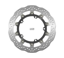 Ng передній гальмівний диск triumph speed triple 1050 '11-17, street triple 1050 '08-'17, trophy 1215 '12-'18 (320x150x5mm) (5x10.5mm) wave floating (aluminum center)