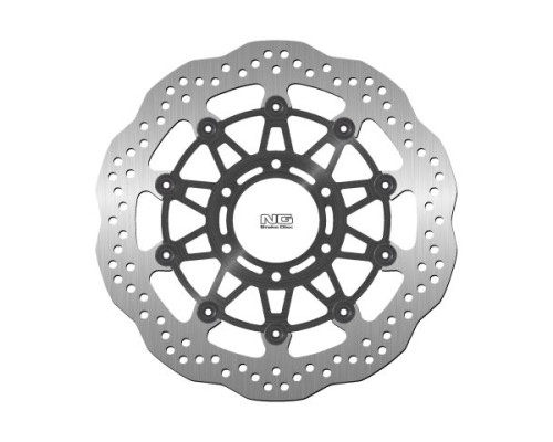 Ng передній гальмівний диск triumph sprint st/rs 955 '98-'04, speed triple 900/955 '97-'01 плаваючий (320x78x5)(6x10,50 мм) хвиля плаваючий