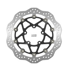 Ng передній гальмівний диск triumph street triple 800/thruxton 1200 '19-21 (310x82.5x4.5mm) (5x10.5mm) хвиля плаваюча (алюмін. центр)