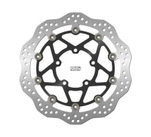 Ng передній гальмівний диск triumph street triple 800/thruxton 1200 '19-21 (310x82.5x4.5mm) (5x10.5mm) хвиля плаваюча (алюмін. центр)
