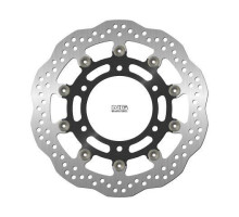 Передній гальмівний диск triumph trophy 900/1200 '91-04 (31x115x5mm) (6x10.5mm) хвиля плаваюча (алюмін. центр)