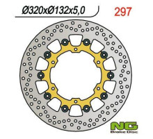 Ng передній гальмівний диск yamaha fjr1300 '03-'16, mt-01 '05-06, v-max 1700 09-16 (320x132x5) плаваючий