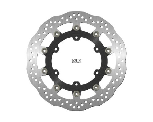 Ng гальмівний диск передній yamaha fjr1300 '05-21 (320x132x4.5mm) (6x8.5mm) хвиля плаваючий (алюмін. центр)
