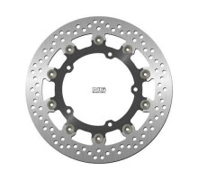 Ng передній гальмівний диск yamaha fz6, mt03, mt09,xj6, xsr 900, r3, r25, xv 1700, xv 1900 (алюміній центр) (298x132x5.0mm) (5x8.5mm) плаваючий (алюміній центр)