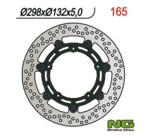Ng гальмівний диск передній yamaha fz6/r6/mt03/mt07/mt09/xj6 (ng165v) (298x132x5)(5x8.5mm)