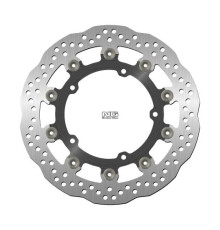 Ng передній гальмівний диск yamaha fzs 600 '04-10, mt-03 '05-14, xjr1300 '95-13, r6 '03-09 (298x132x5mm) (5x8.5mm) хвиля плаваюча (алюмін. центр)