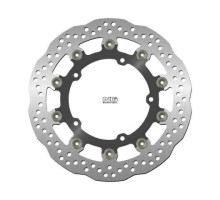 Ng передній гальмівний диск yamaha fzs 600 '04-10, mt-03 '05-14, xjr1300 '95-13, r6 '03-09 (298x132x5mm) (5x8.5mm) хвиля плаваюча (алюмін. центр)
